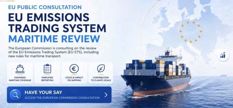 INSULEUR submits its position on the EU Emissions Trading System Maritime Review